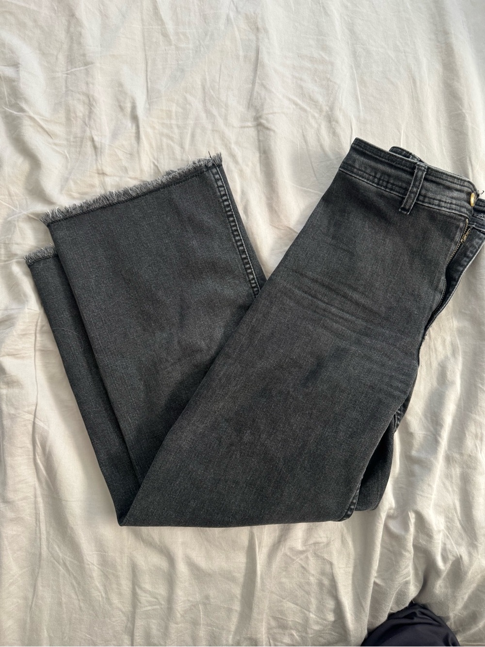 Billabong Women's High-Rise Straight Leg Jeans in Washed Black